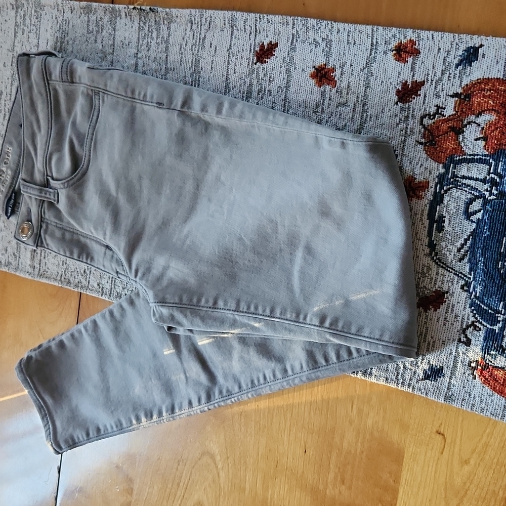 AE gray jegging